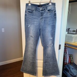 Judy Blue Medium Blue Flare Jeans